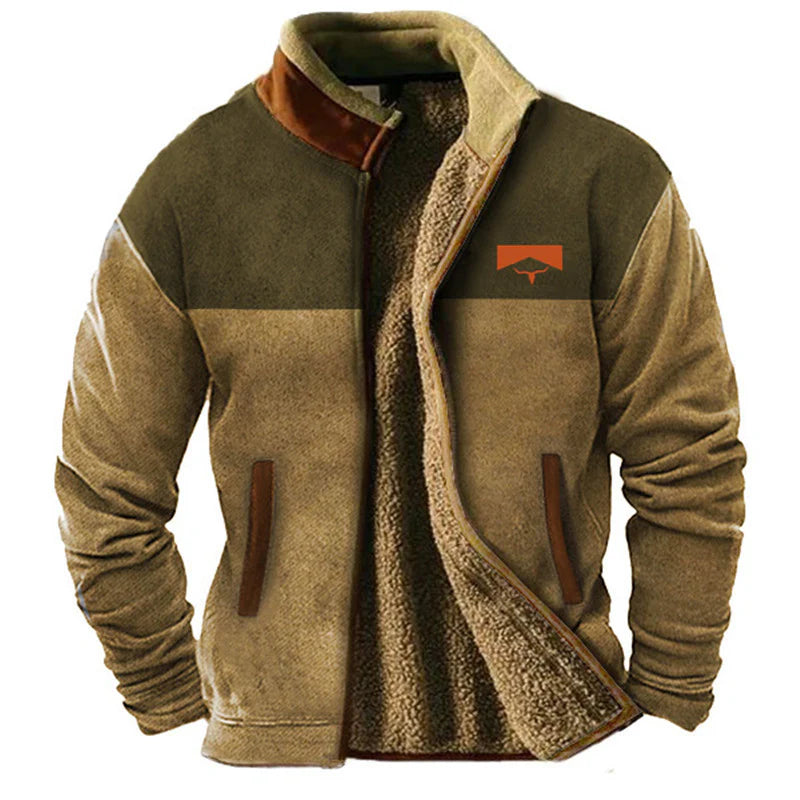 Oliver - Casual fleece jacket for men
