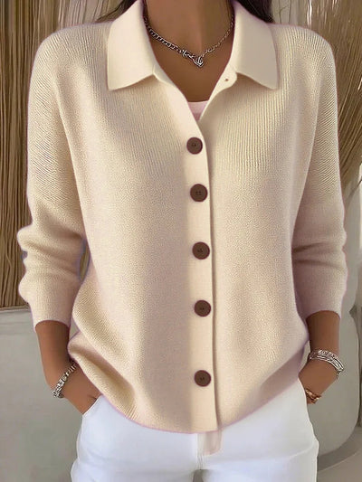 Sophia - Winter knitted cardigan button
