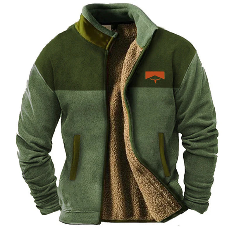 Oliver - Casual fleece jacket for men
