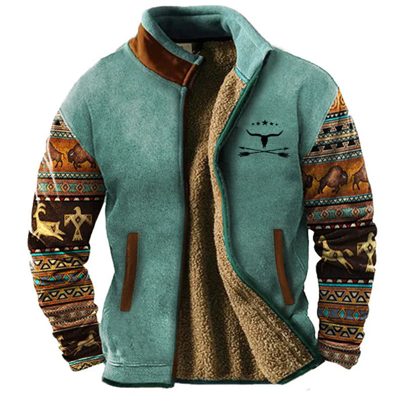 Oliver - Casual fleece jacket for men