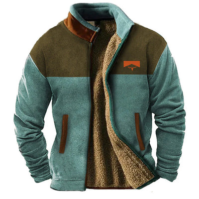 Oliver - Casual fleece jacket for men