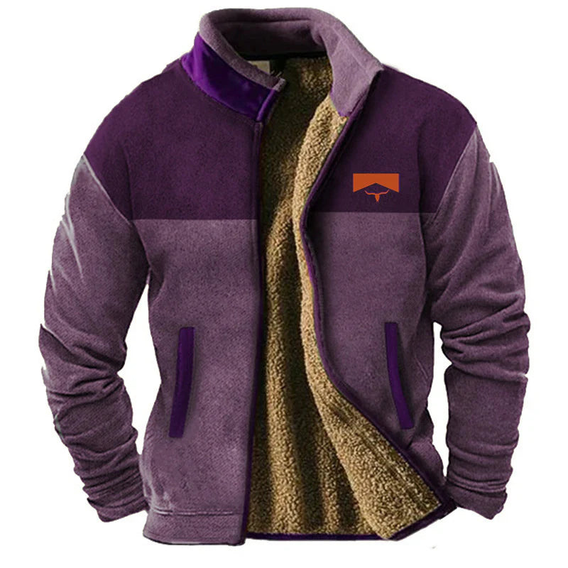 Oliver - Casual fleece jacket for men