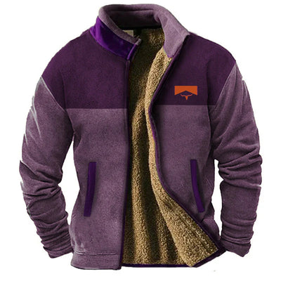 Oliver - Casual fleece jacket for men