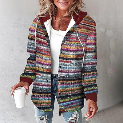 Martina™ | Women's Mesh Button Placket Jacket